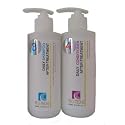 GS Keratin Daily Shampoo & Daily Conditioner (250ml / 8.45oz) Without Salt or Sulfate to maintain and extend the effects of of any hair treatment