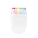 Foukvuid 6-Color Rainbow Face Paint, Body Painting Oil Paint for Halloween, World Cup, Festival, Party