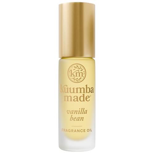Kuumba Made Vanilla Bean Fragrance Oil Roll-On, Alcohol-Free, 0.15 Fl Oz Beauty and Personal Care Kuumba Made Default Title
