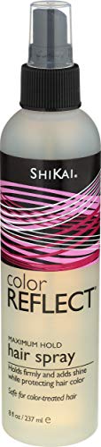 ShiKai Color Reflect Color Lock Hair Spray (8 Fl Oz) | Maximum Hold Styling Spray | Helps Maintain Color-Treated Hair | Long-Lasting Hold Without