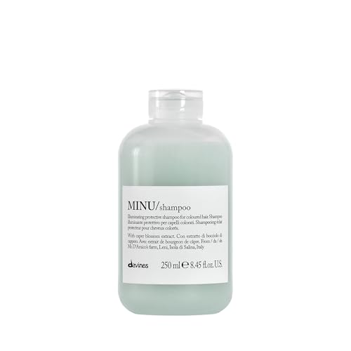 Davines MINU Shampoo | Color Retention Shampoo for Colored, Treated Hair | Protects & Keeps Hair Bright, Shiny for Longer | 8.45 fl oz (Pack of 1)