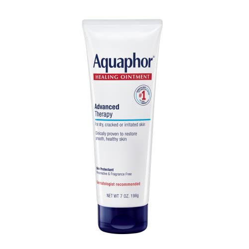 Aquaphor Healing Ointment Advanced Therapy Skin Protectant, Dry Skin Body Moisturizer, 7 Oz Tube Beauty & Personal Care Aquaphor