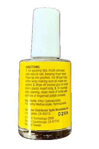 Big Bondini Brush-On Nail Glue .5Oz by Bondini