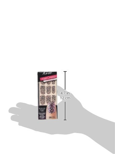Kiss Nail Dress for Tips & Toes Strips - 28 CT