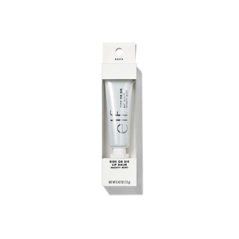 e.l.f. Ride or Die Lip Balm, Ultra-Hydrating Tinted Lip Balm, Infused with Jojoba Oil, Sheer Finish, Boss Berry, 0.42 Oz (12g)