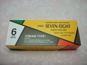 PAON CREAMY TYPE HAIR COLOR DARK BROWN # 6 by N'iceshop Beauty & Personal Care N'iceshop