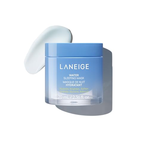 LANEIGE Water Sleeping Mask: Hydrating Korean Overnight Face Mask with Hyaluronic Acid Blend & Niacinamide, for Deep Hydration, Glowing Skin & Barrier Beauty and Personal Care LANEIGE Default Title