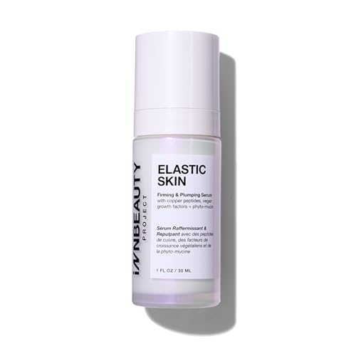 INNBEAUTY Project Elastic Skin Firming & Plumping Growth Factor Serum with Copper Peptides, 1 OZ (30ml)
