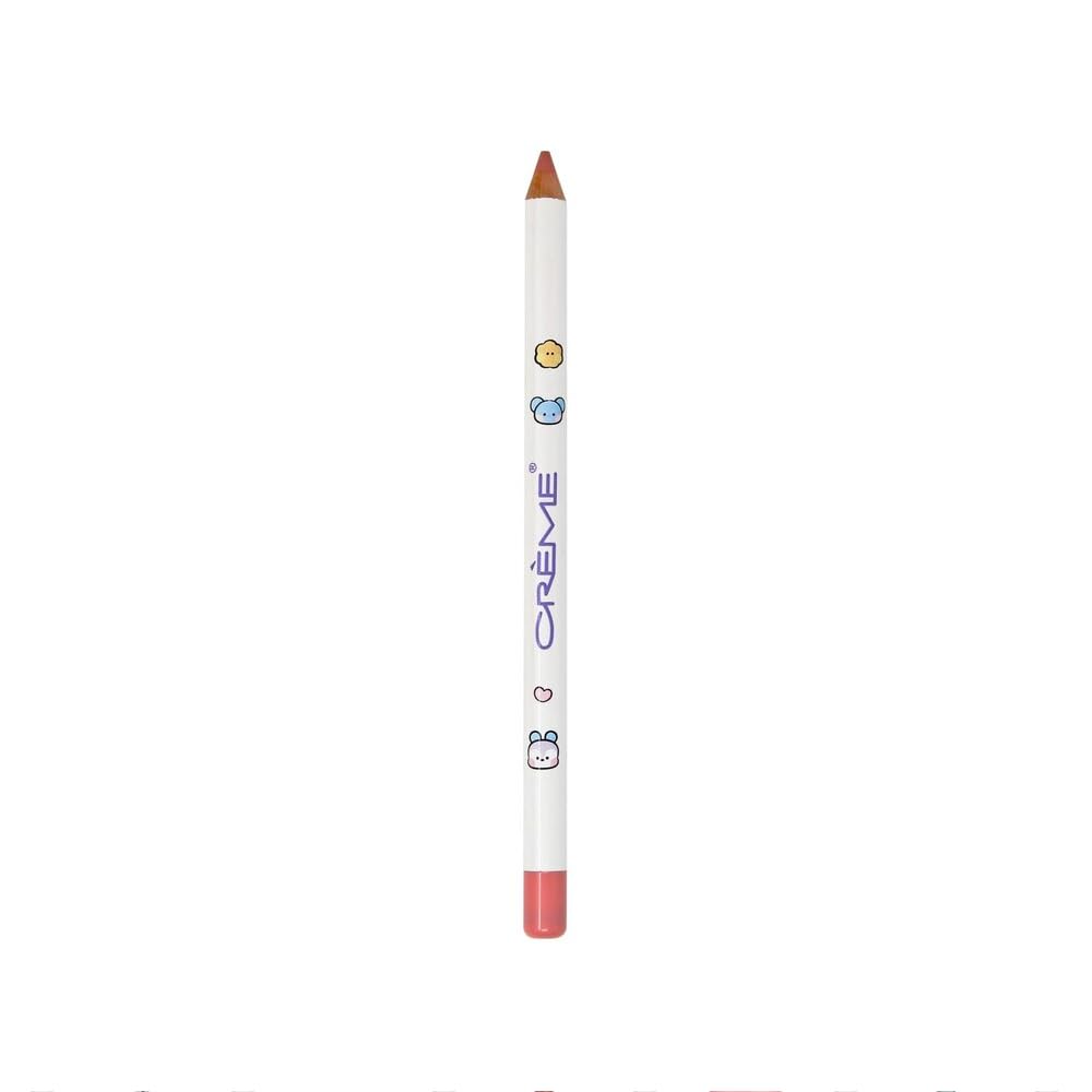 The Crème Shop BT21 Minini Liplock Lip Liner Shea Butter and Jojobo Seed Oil, True Pink