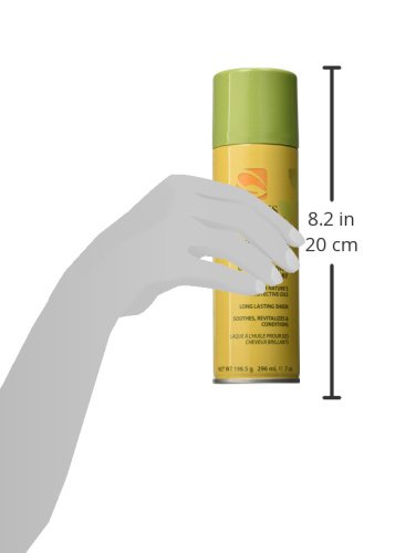 Isoplus Natural Remedy Tea Tree & Aloe Oil Sheen Conditioning Hair Spray, 7 Oz