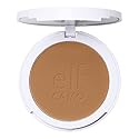 e.l.f. Camo Powder Foundation, Lightweight, Primer-Infused Buildable & Long-Lasting Medium-to-Full Coverage Foundation, Medium 370 N