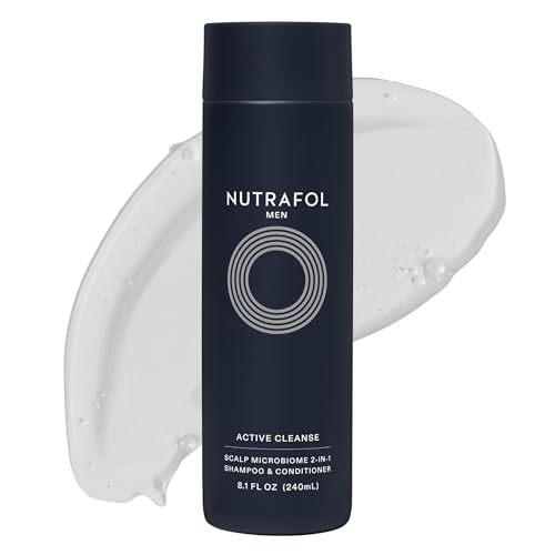 Nutrafol Men's Shampoo and Conditioner 2-in-1, Cleanses, Hydrates, Unclogs Pores, Improves Hair Volume & Strength, Physician-formulated for Thinning Beauty and Personal Care Nutrafol Default Title
