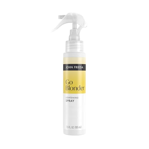 John Frieda Go Blonder Hair Lightening Spray, Sun-Kissed Brightener for Blonde Hair, 3.5 fl oz