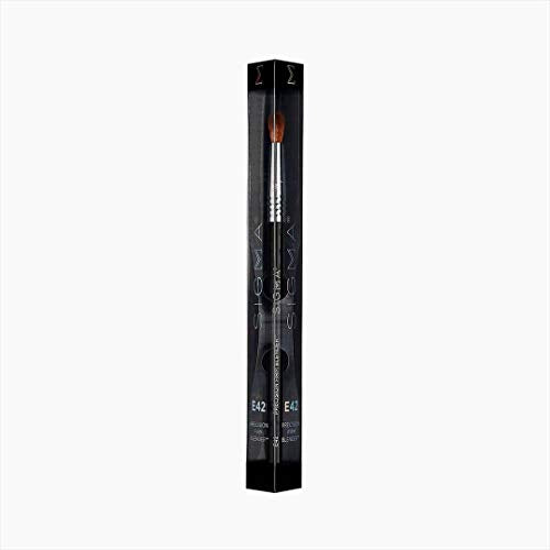Sigma Beauty Professional E42 Precision Firm Blender Brush - Professional Dense Blending Brush for Cream or Powder Products - Firm Precision Eyeshadow