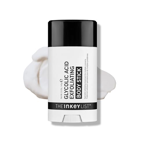 The INKEY List Glycolic Acid Exfoliating Body Stick - Deep Exfoliation for Rough, Bumpy Skin, Fragrance Free, Targets KP & Ingrown Hairs, Suitable Beauty and Personal Care The INKEY List Default Title