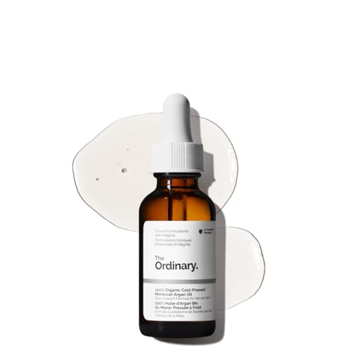 The Ordinary 100% Organic Cold-Pressed Moroccan Argan Oil, Nourishing and Hydrating Treatment for Skin & Hair, 1 Fl Oz Beauty and Personal Care The Ordinary Default Title
