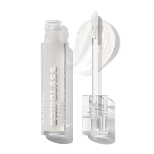 MORPHE Dripglass High Shine Lip Gloss - Semi-Sheer or Full Coverage Lip Color with Glass-Like Shine and Nonsticky Finish - Infused With Squalane &