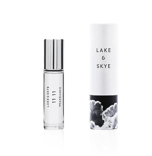 Lake & Skye 11 11 Fragrance Oil Rollerball Perfume, Signature Skin Musk with White Ambers, 0.33 fl oz (10 mL), Unisex Scent Beauty & Personal Care Lake & Skye