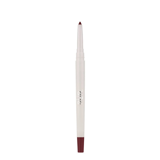PÜR MINERALS On Point Lip Liner - Lip Pencil For Smooth, Fuller Lips - Long Lasting Vegan Liner Makeup - Paraben & Gluten-Power Trip