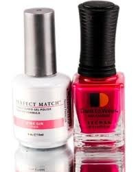 LECHAT Perfect Match Gel Polish + Matching Lacquer - (#26 Pink Gin) Beauty & Personal Care Perfect Match