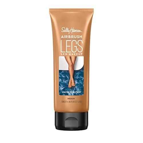 Sally Hansen Airbrush Legs®, Leg Makeup, Medium, Easy Application, Flawless Looking Legs, Water Resistant, Transfer Proof Lotion Beauty and Personal Care Sally Hansen Default Title