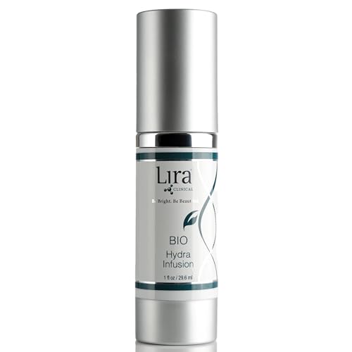 Lira Clinical BIO Hydra Infusion - Hydrating Face Serum with Hyaluronic Acid, Plant Stem Cells, and Minerals - Lightweight Facial Serum for Smooth