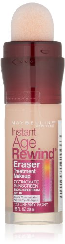 Maybelline Instant Age Rewind Eraser Treatment Makeup, Creamy Ivory, 0.68 fl. oz.