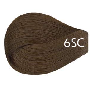 Vivitone Permanent Cream Color (6SC Dark Chocolate Blonde) 3oz. - 100% Grey Coverage, Long Lasting Shine, Made in Italy.
