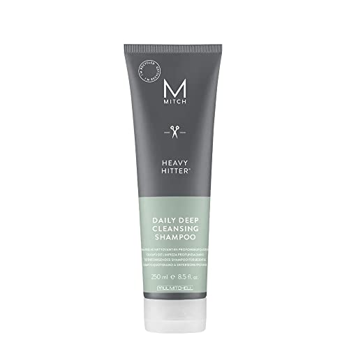 MITCH by Paul Mitchell Heavy Hitter Daily Deep Cleansing Shampoo for Men, For All Hair Types, 8.5 fl. oz.