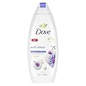 Dove Moisturizing Body Wash Sulphate Free Body Wash Moisturizes to Calm Skin Anti-Stress Body Cleanser with Blue Chamomile and oat milk scent 22 oz