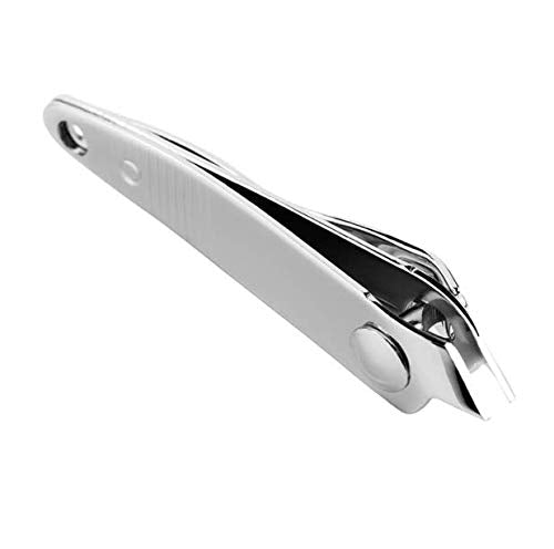 DNHCLL 2 PCS Metal Slanted Edge Nail Cutting Clippers Pedicure Manicure Tool Slanted Tip Cuticle Nail Clipper Cutter Nail Clipper Cutter Pedicure