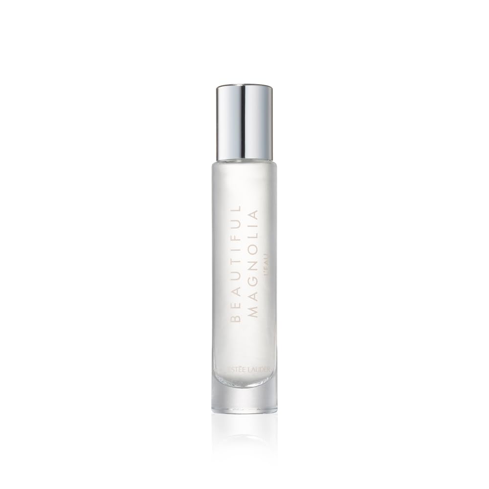 Estée Lauder Beautiful Magnolia L'Eau Eau de Toilette Spray with Notes of Lavender, Magnolia, Rose & Amber | Perfumes for Women, Travel Spray, 0.34 Fl