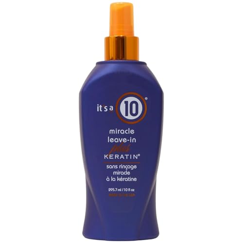 It's a 10 Haircare Miracle Leave-In Plus Keratin, 10 Fl. Oz (Pack of 1)