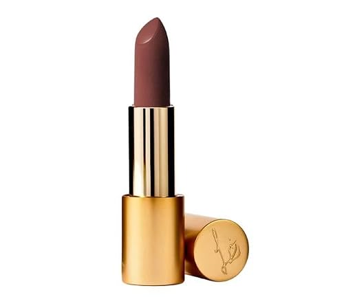 lisa eldridge True Velvet Colour Lipstick - Muse (Smoky rosewood) + Bonus Premium Korean Hydrating Sheet Masque