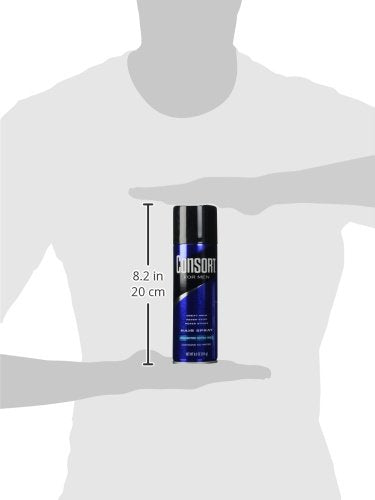 Consort For Men Hair Spray Unscented Extra Hold 8.30 oz