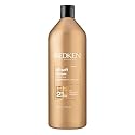 Redken All Soft Shampoo - Moisturizes & Hydrates Dry, Brittle Hair, Gently Cleanses and Softens, With Argan Oil, Safe For Color-Treated Hair, 33.8 Fl