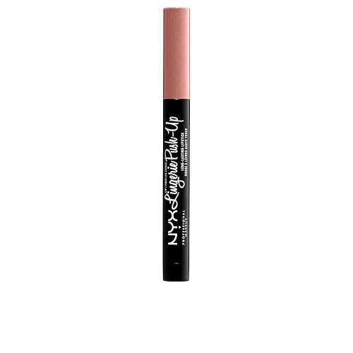 NYX PROFESSIONAL MAKEUP Lip Lingerie Push-Up Long Lasting Plumping Lipstick - Lace Detail (Nude Pink Beige)