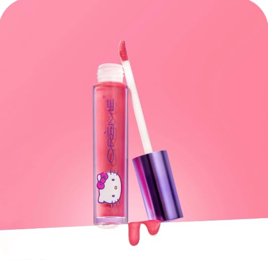 The Crème Shop X HELLO KITTY(PURPLE) JELLY GLAZE - LOVELY APPLE, 1 Ounce (Pack of 1)