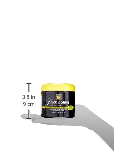 Fantasia Thick 'n Shine Styling Gel, 16 Oz