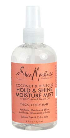 Shea Moisture Coconut Hibiscus Hold & Shine Daily Moisture Mist-8 oz
