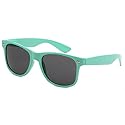 Sunglasses Classic 80?s Vintage Style Design (Teal), Teal, Smoke Lenses (Retro Optix), Large