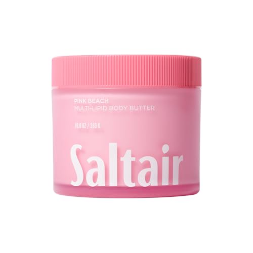 Saltair Multi-Lipid Body Butter - Hydrating 24-Hour Moisture - Body Cream for Soft Skin & Barrier Support - Ceramides, Coconut Oil & Shea Butter Beauty and Personal Care Saltair Default Title