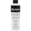 Mia Secret Nail Polish Remover, 100% Pure Acetone, 4 Fl. Oz. Safe and Gentle Cuticle Remover Liquid, Quick and Effective Formula, For Natural Beauty & Personal Care Mia Secret