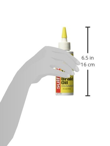 Sulfur8 Loc Twist and Braid Oil, 4 Ounce
