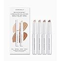 Xtreme Lashes Skin Renewing Cream Concealer Collection, Fair, Neutral, Beige, Mocha, 0.08 Fl Oz (Pack of 4), Face Makeup, All Skin Types, Medium