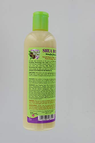 Originals by Africa's Best Kids Shea Butter Detangling Moisturizing Hair Lotion, Enriched with Extra Virgin Olive Oil, Petrolatum and Mineral Oil