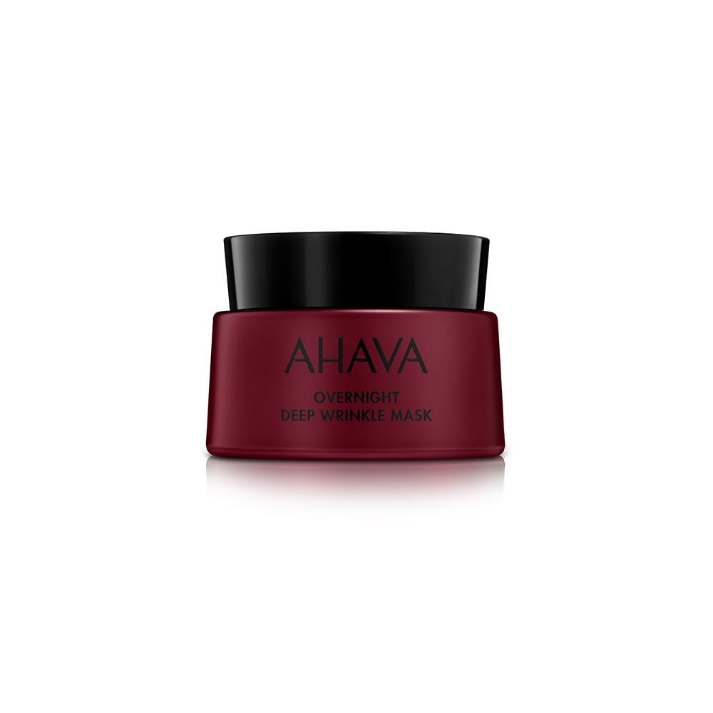 AHAVA Apple of Sodom Overnight Deep Wrinkle Anti-Aging Mask - Nourishing Gel-based Mask to Combat Deep Wrinkles, Restores Skin's Ability to Repair