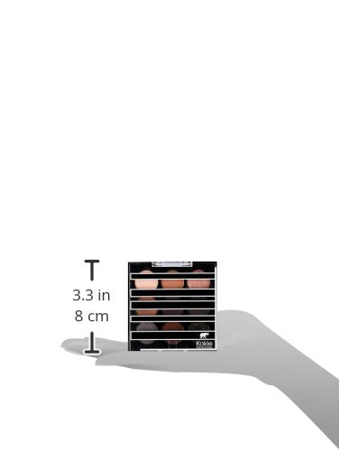 Kokie Cosmetics Eyeshadow Palettes, Smolder, 0.21 Ounce