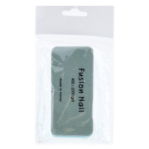 Fusion Nail 400 / 3000 grit buffer half block
