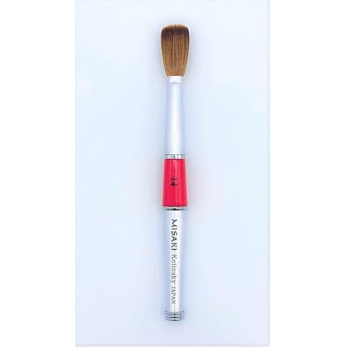 Misaki CRIMPED 100% Kolinsky Arcylic Nail Brush (Crimped 14) Beauty & Personal Care MISAKI